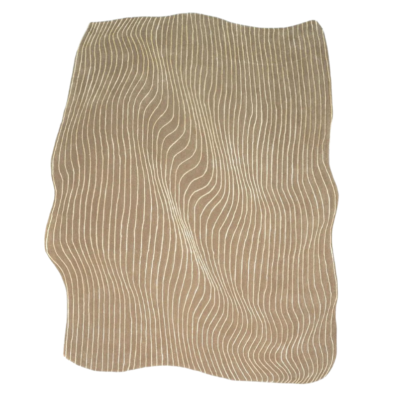 Crinkle Wool & Silk Rug