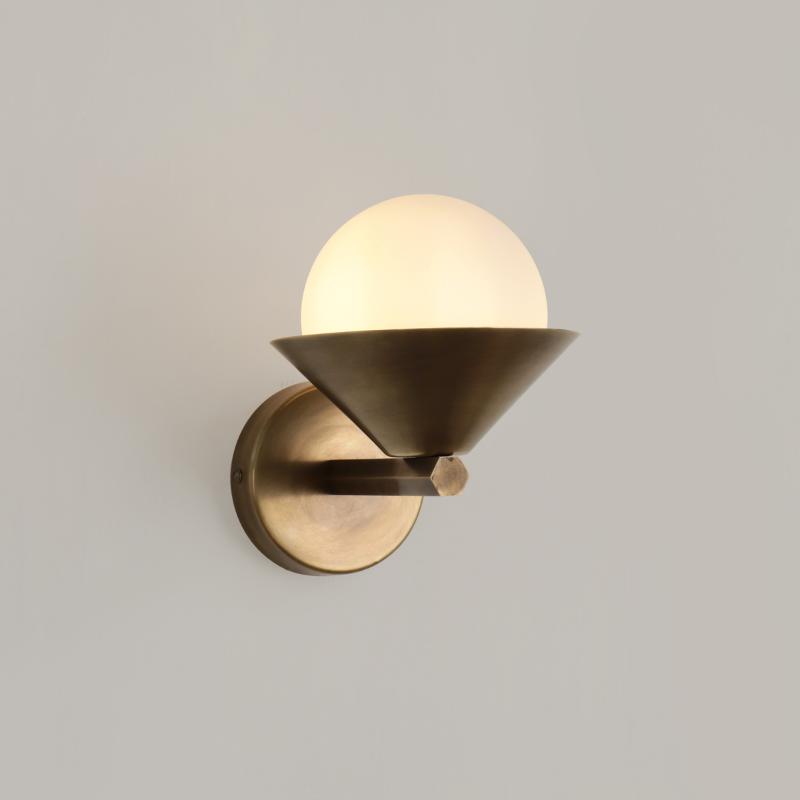 Cone Wall Sconce One