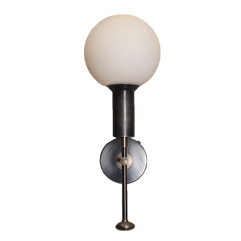 Mod Wall Sconce Glass Globe