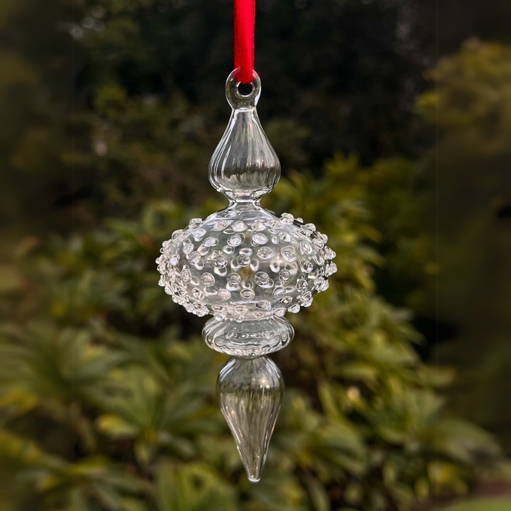 Christmas ornaments - Dots and Flutings