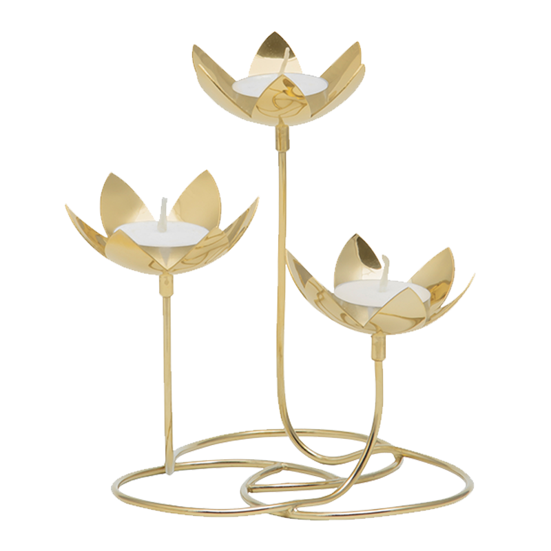 Lotus Cluster - Brass