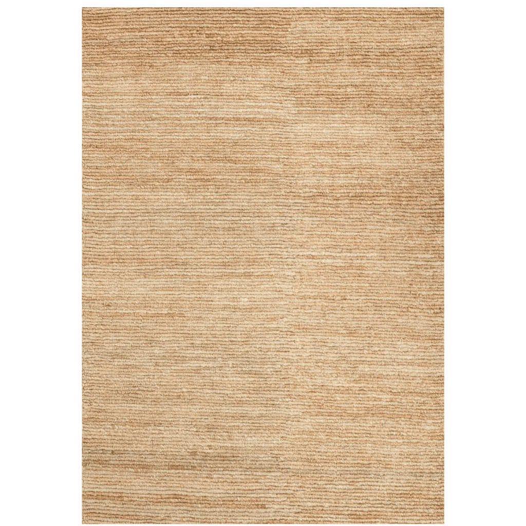 Hemp HandKnotted Carpet _ Loop Natural