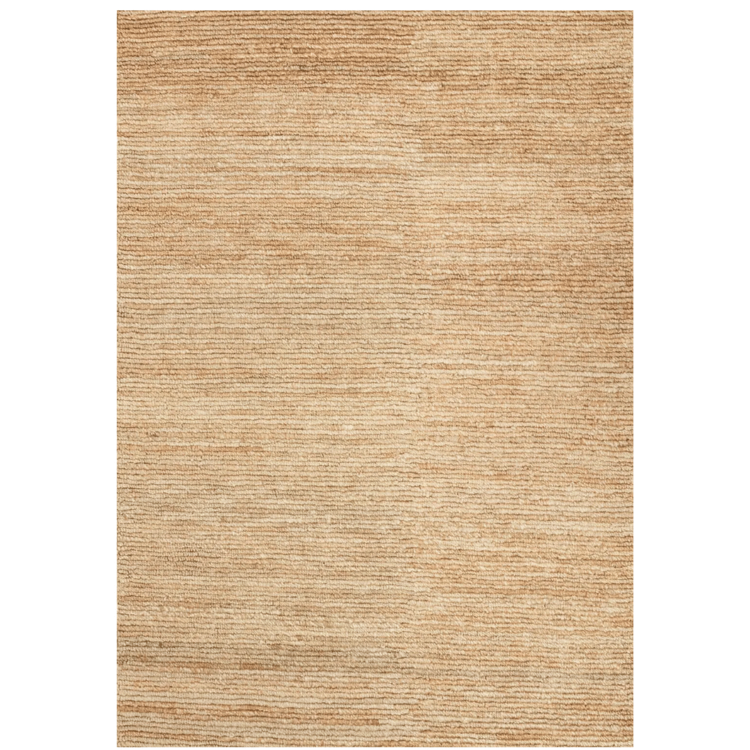 Hemp HandKnotted Carpet _ Loop Natural