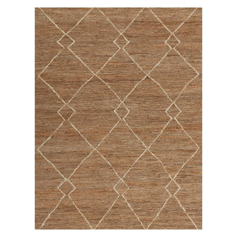 Hemp Hand Woven Rug _ Gabie