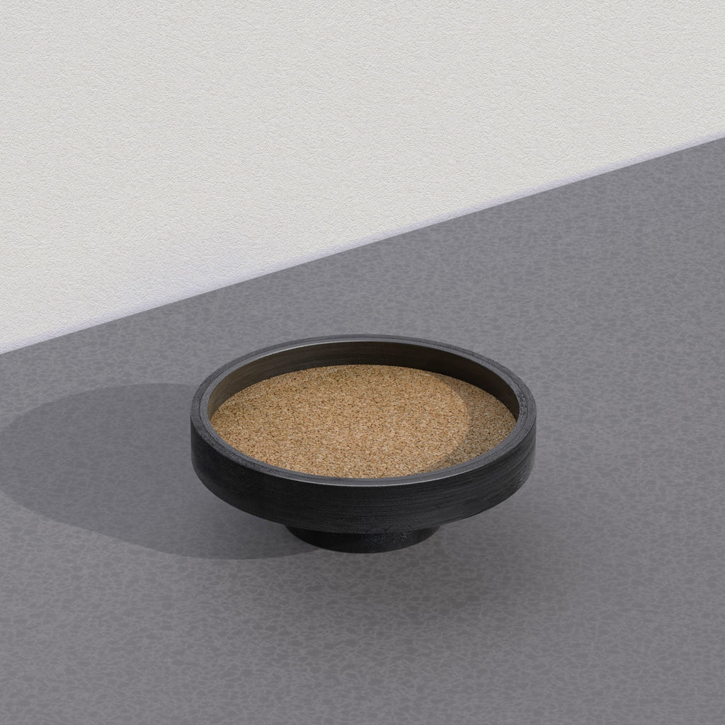 Podium Round Tray S (Black)