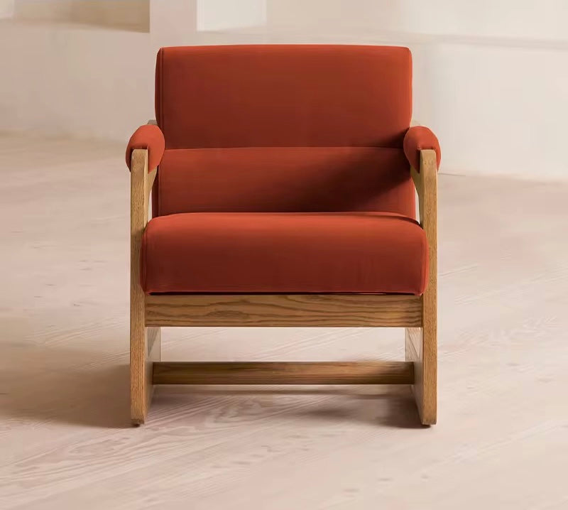Mika Accent Chair in Wood