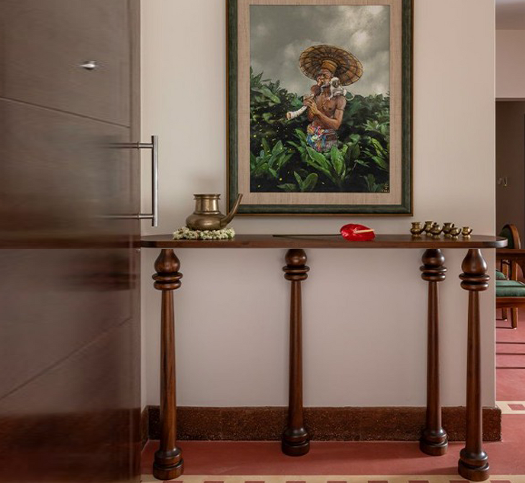 Essentia Wooden Console Table