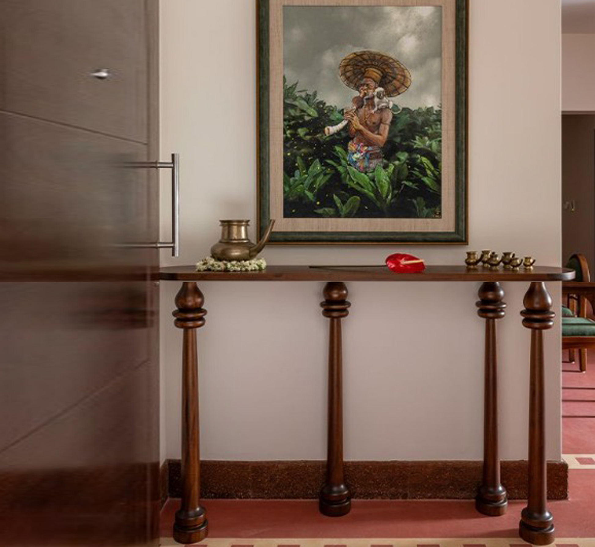 Essentia Wooden Console Table