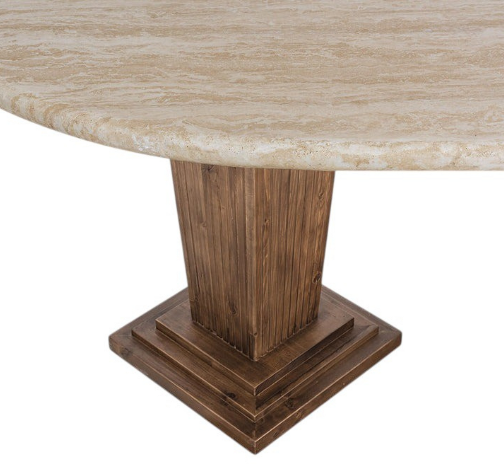 Roman Wooden Dining Table Set