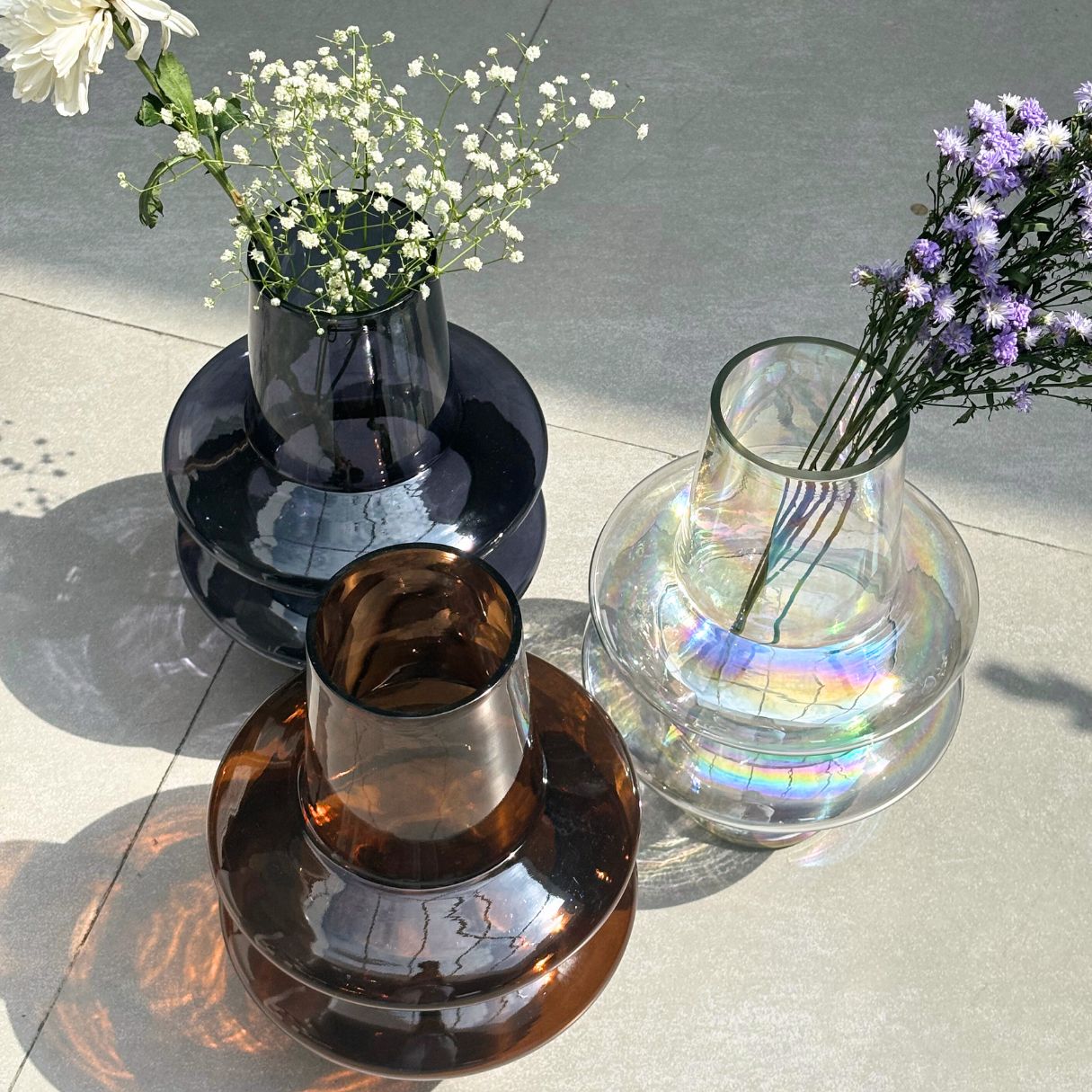 Ripple Glass Vase