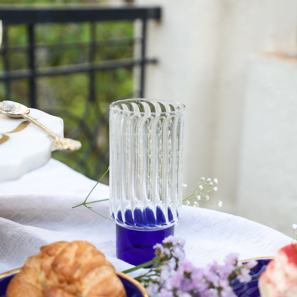 Gift Box: Highball Block Glass (Set of 4)