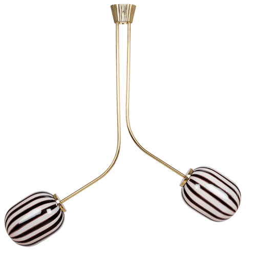 2 Module Bullseye Chandelier