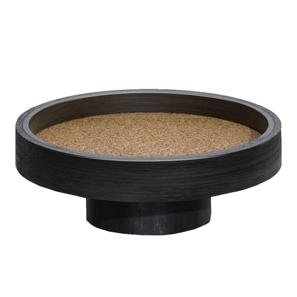 Podium Round Tray S (Black)