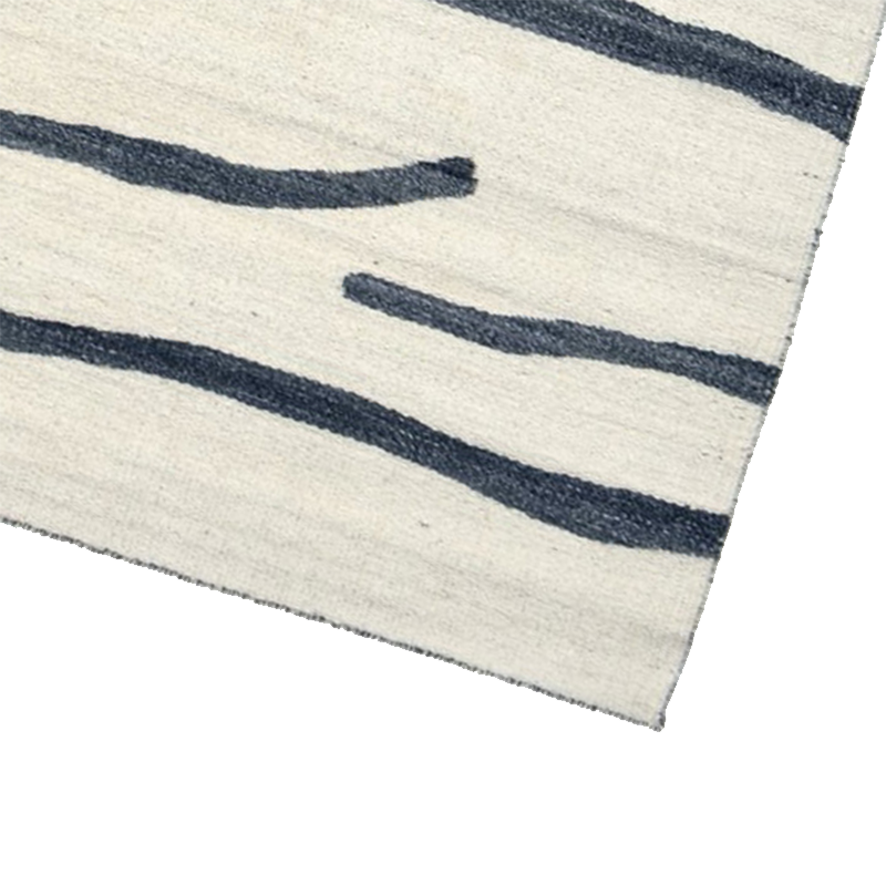Minimal Art Reversible Rug - Off white
