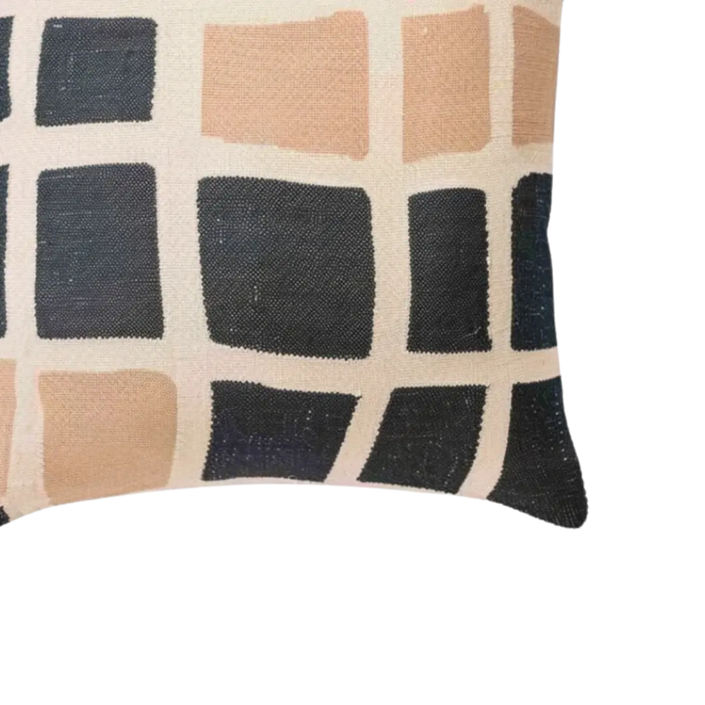 Cotton Handwoven Cushion Cover-Naples