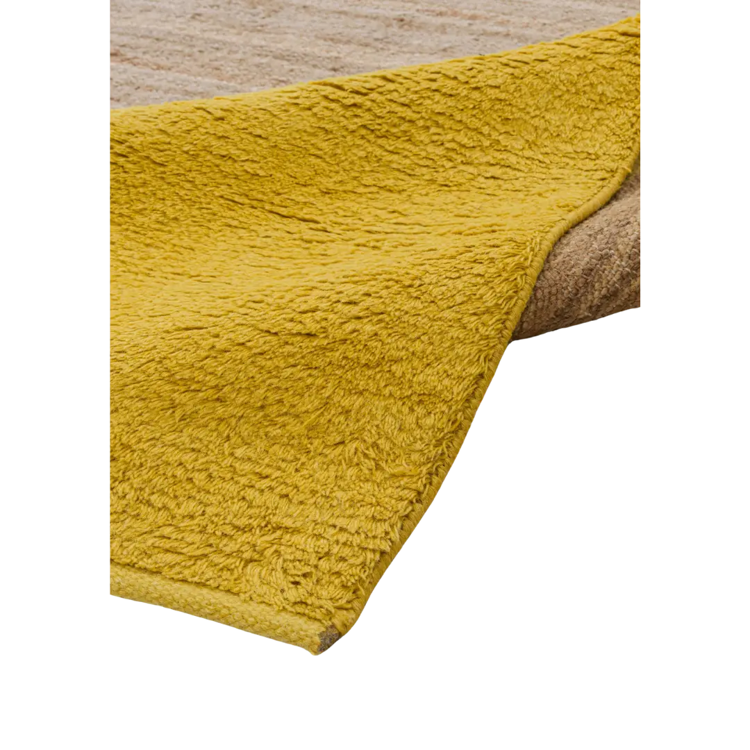 Hemp & Wool Hand knotted Carpet-Dunazure