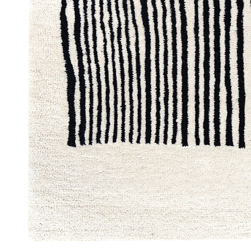 Monochrome Wool Rug