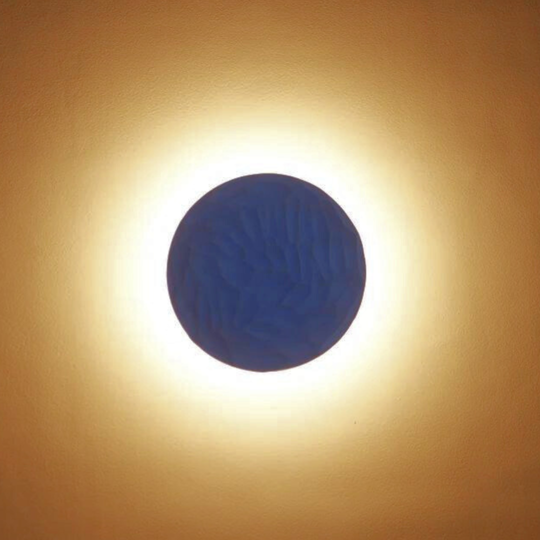 Clay Disc Wall Light