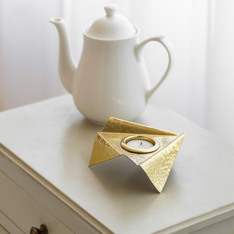 Origami Tealight - Copper
