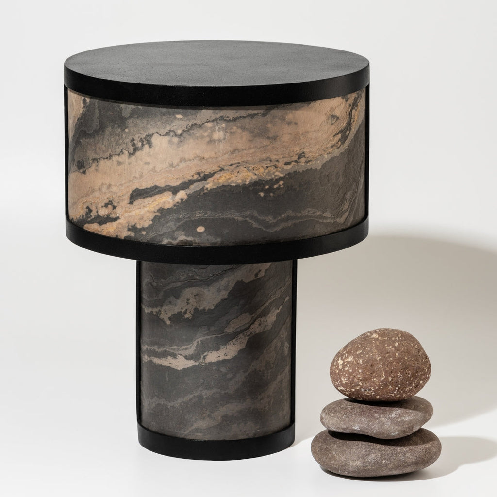 Cleo Table Lamp - Indian Autumn Slate