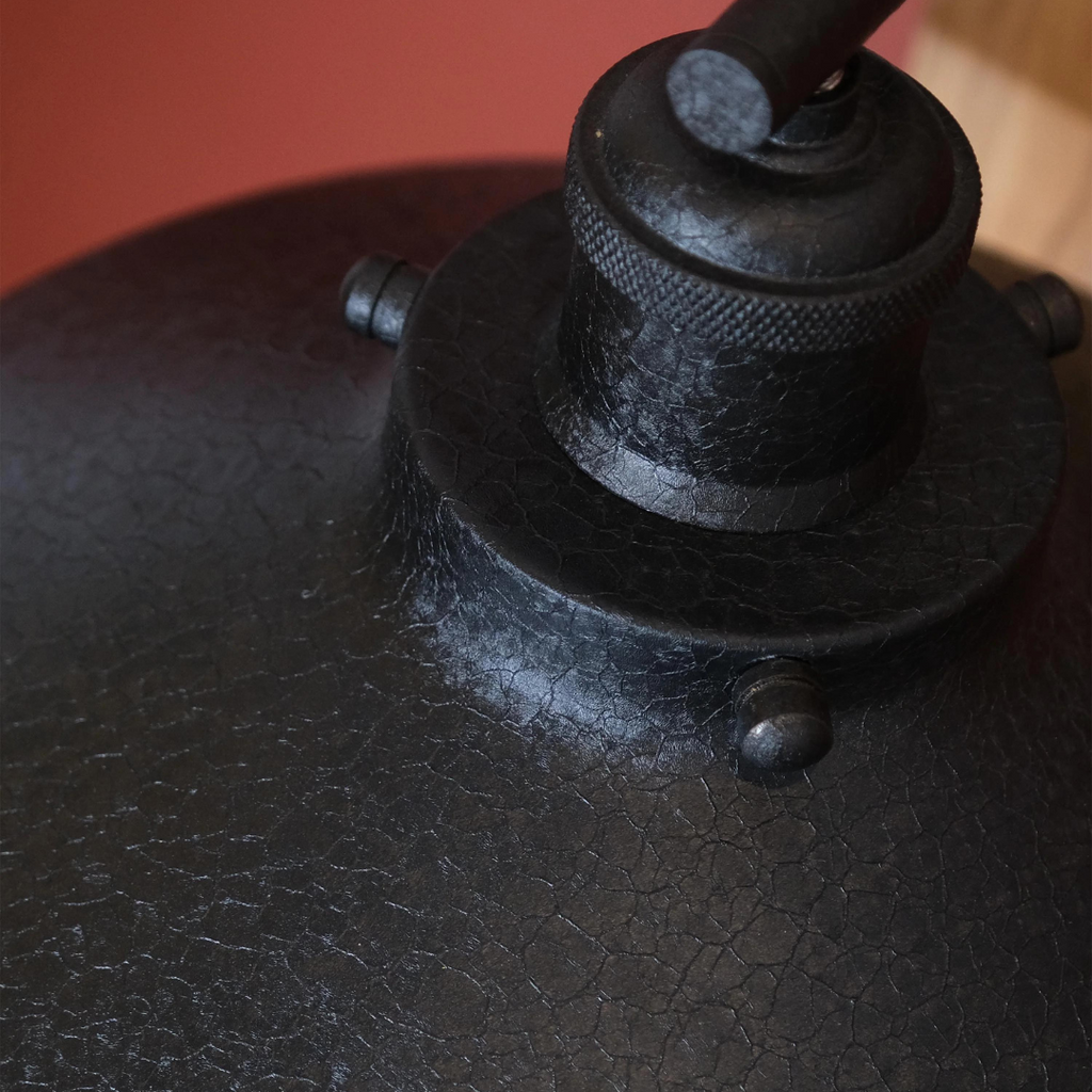 Nordic Conical Textured Leatherette Wall Sconce