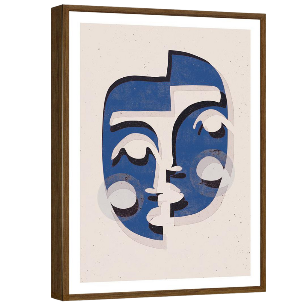 Gallery Wall Art: Faces | Set of 5