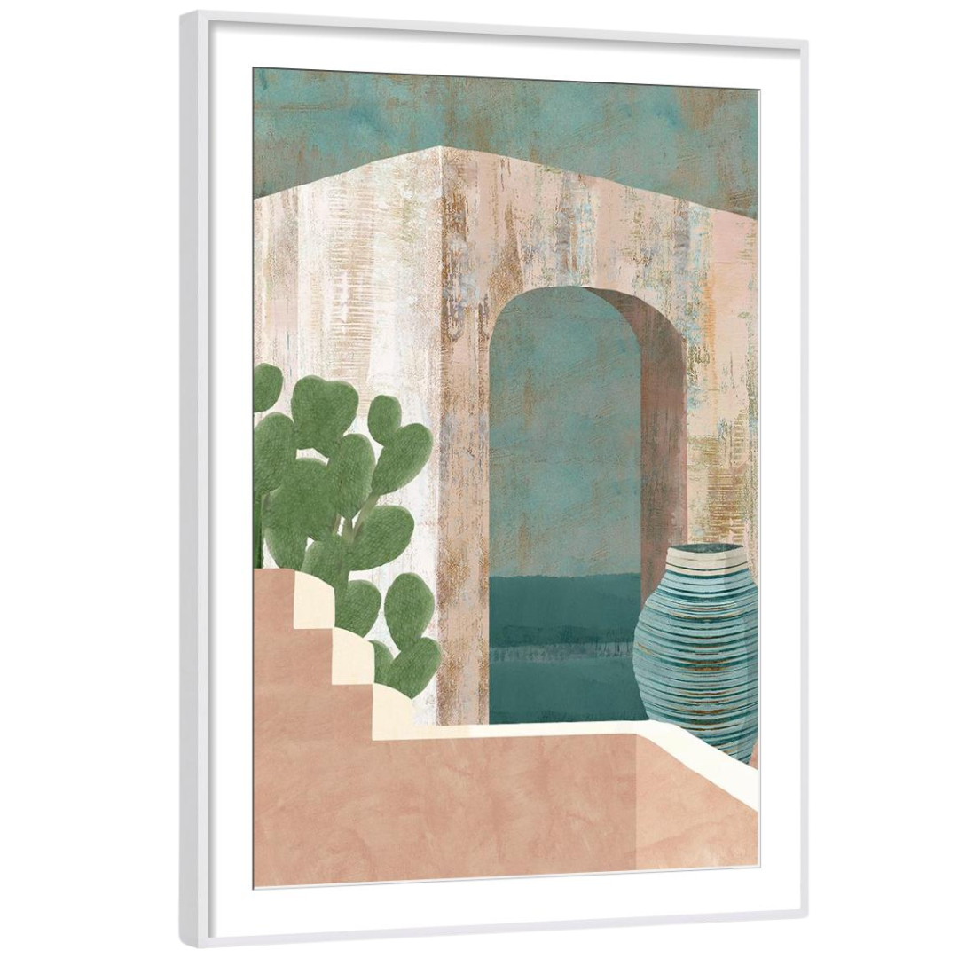 Gallery Wall Art: Sunbaked Archway | Set of 3
