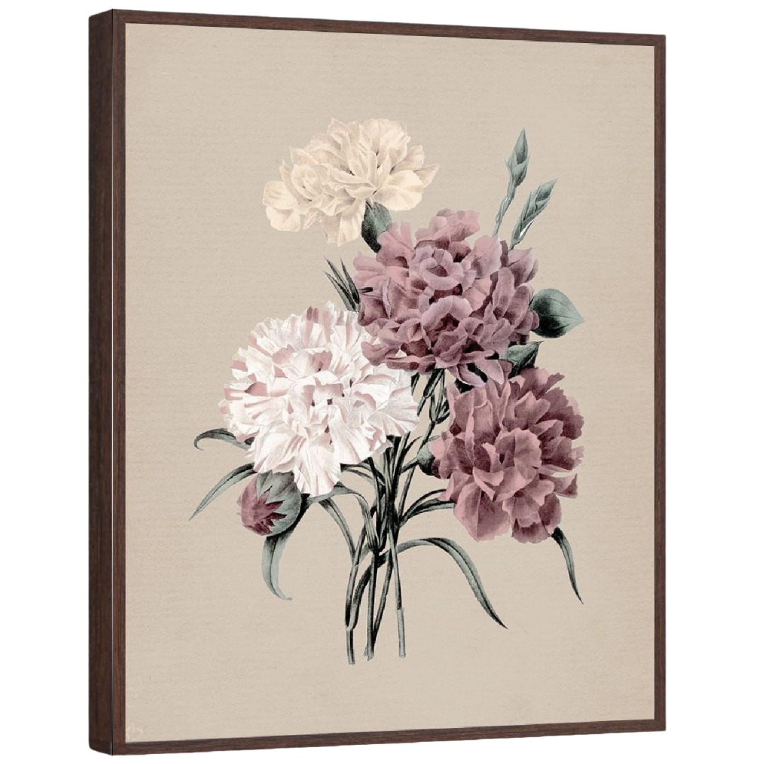 Antique Botanical Set of 2