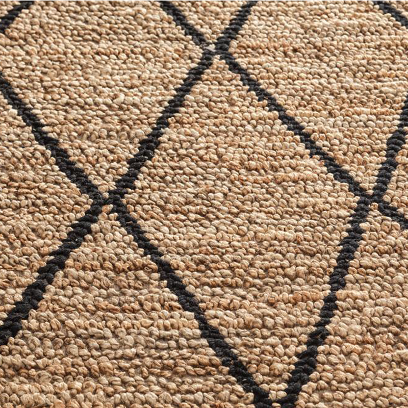 Hemp Hand Woven Rug Loop_ Oxford