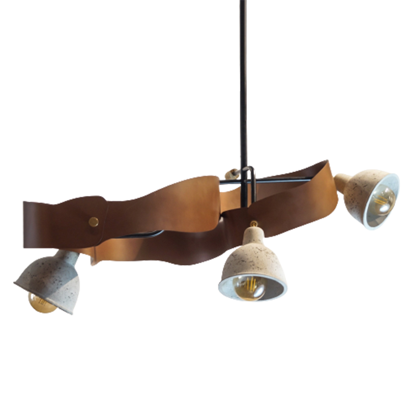 Concrete Luxe Chandelier