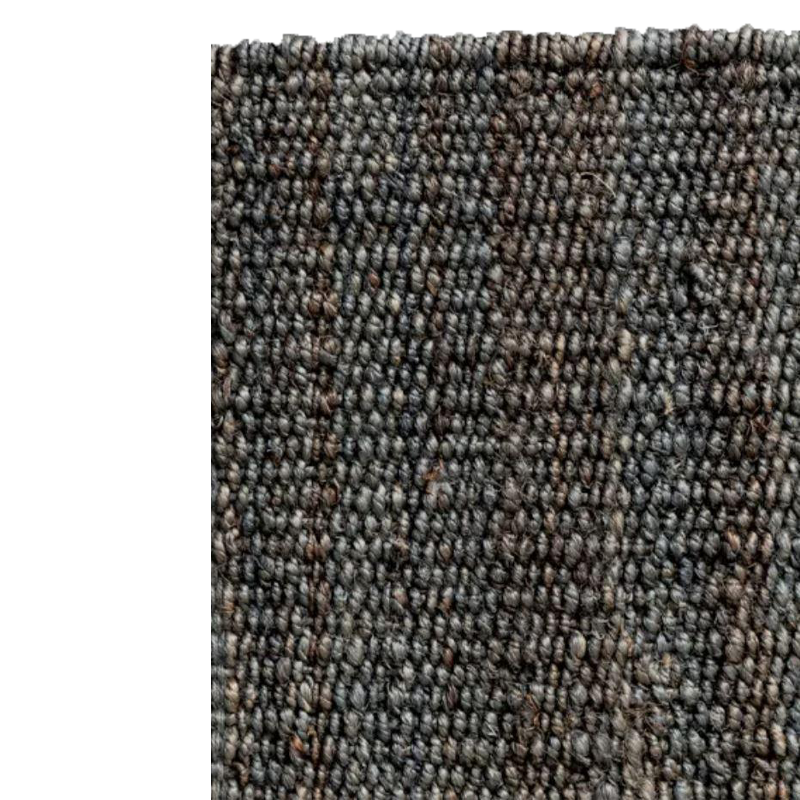Hemp Handwoven Rug_Panja Graphite