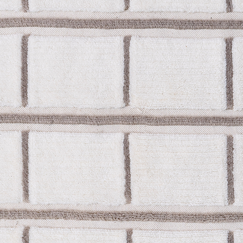 Crimson Hand-Tufted Wool Rug