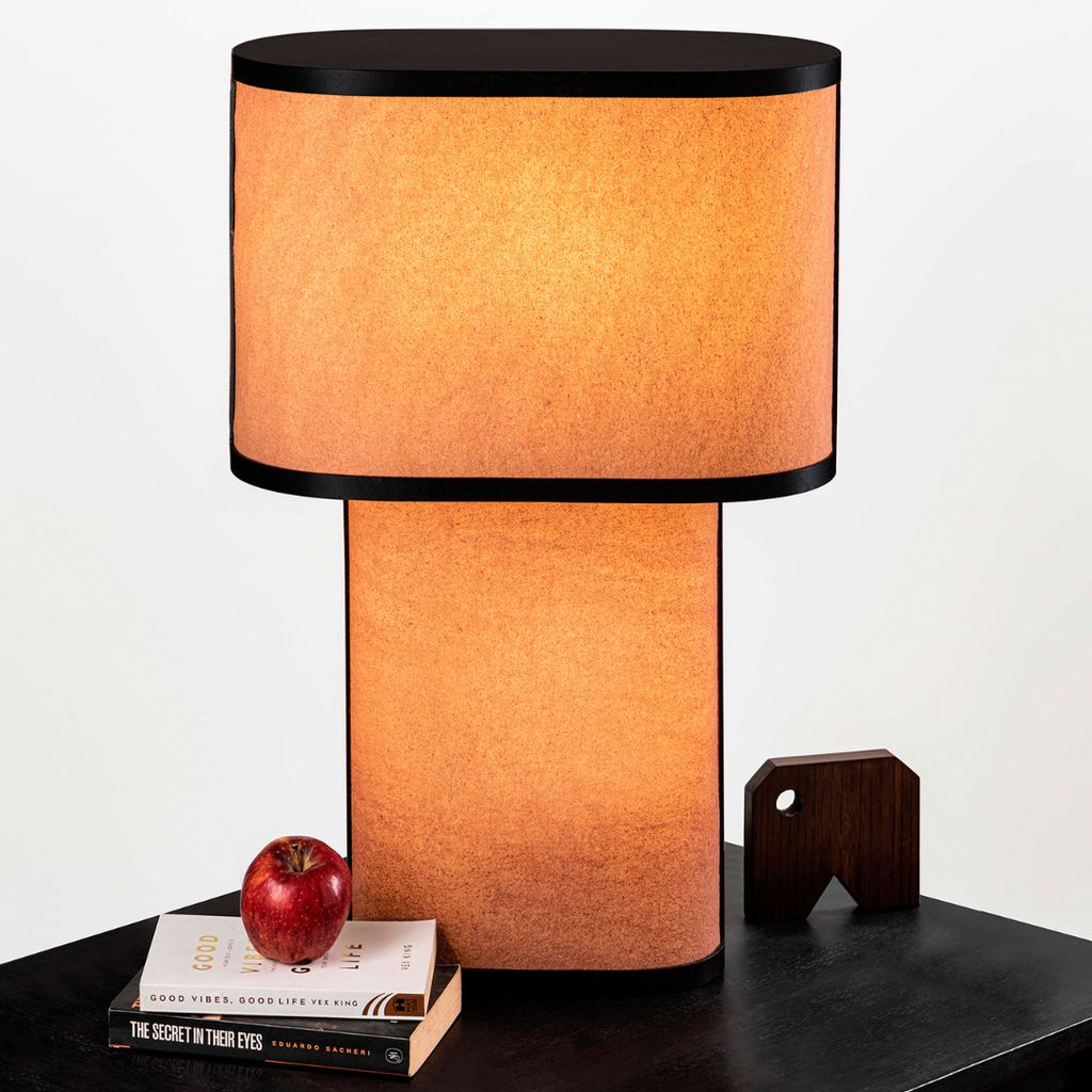 Niko Table Lamp - Red Sand Stone
