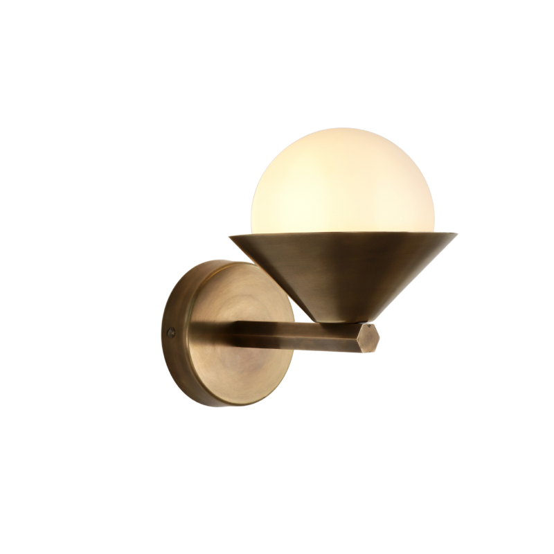 Cone Wall Sconce One