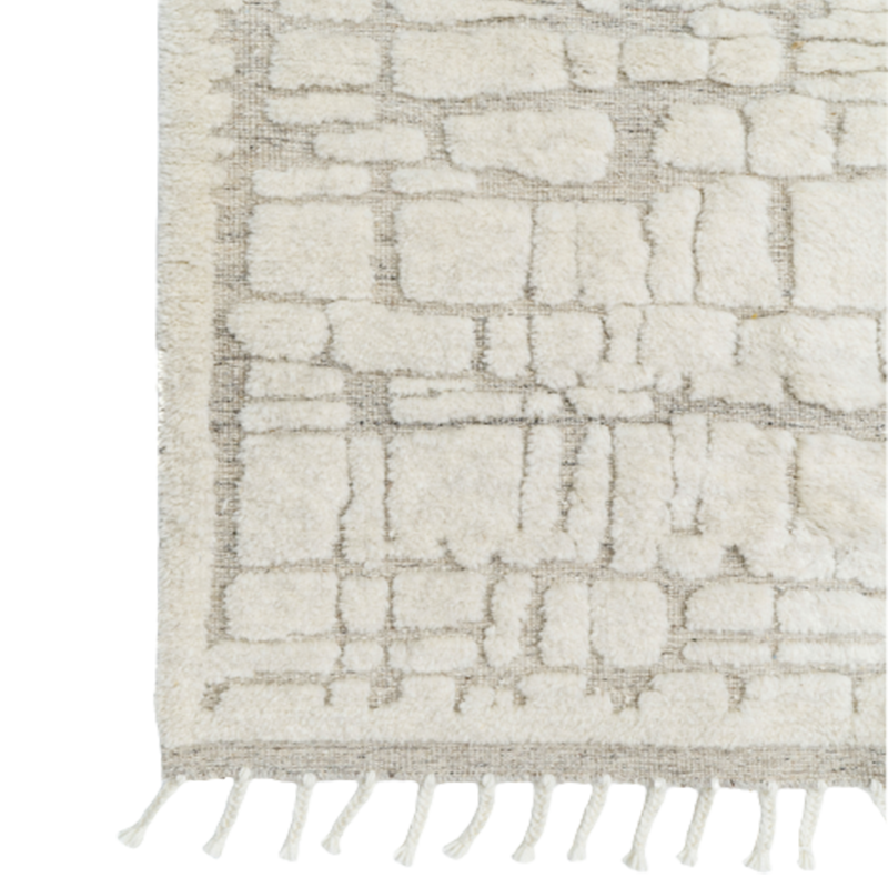 Fern Hand-Knotted Wool Rug