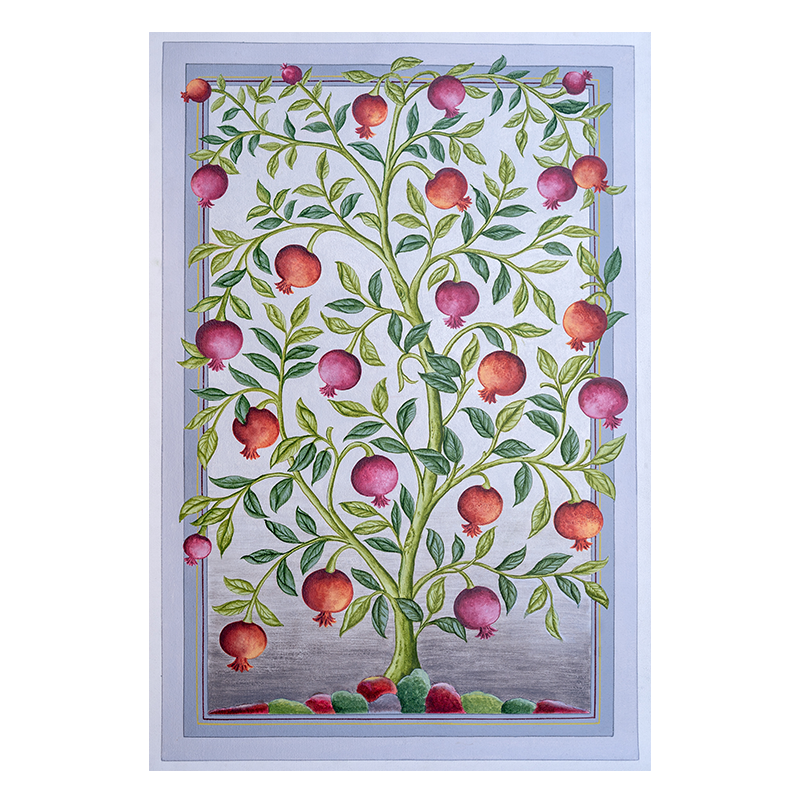 Pomegranate in Bloom 2