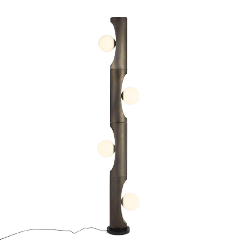 Notch Floor Lamp - Black