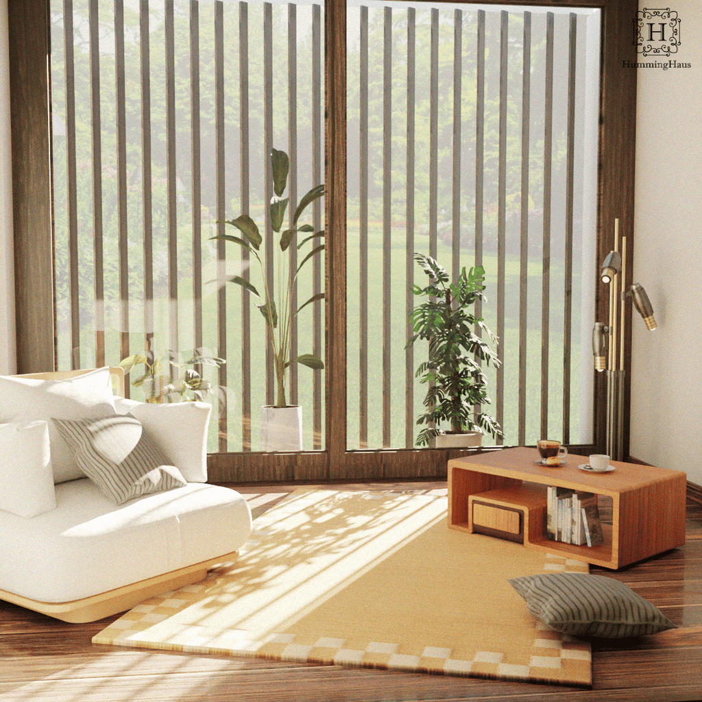 Hemp Hand Woven Rug _ Checo