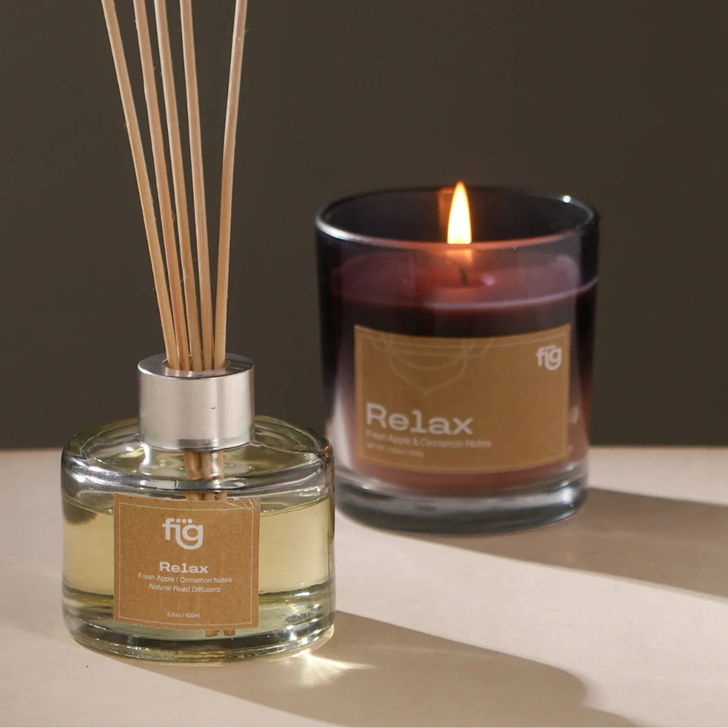 Relax Apple and Cinamon Reed Diffusor - IFRA standard perfumes