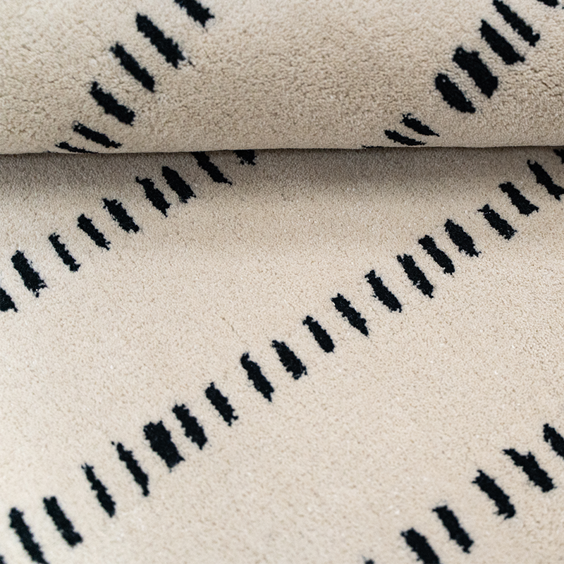 Greige Hand-Tufted Rug