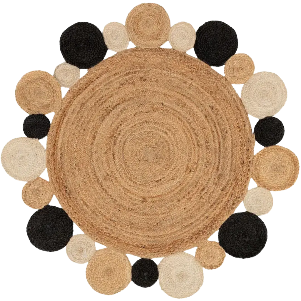 Dalhousie Hemp Handwoven_ Natural & Black