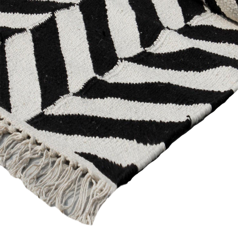 Cotton Hand Woven Rug_Zigco