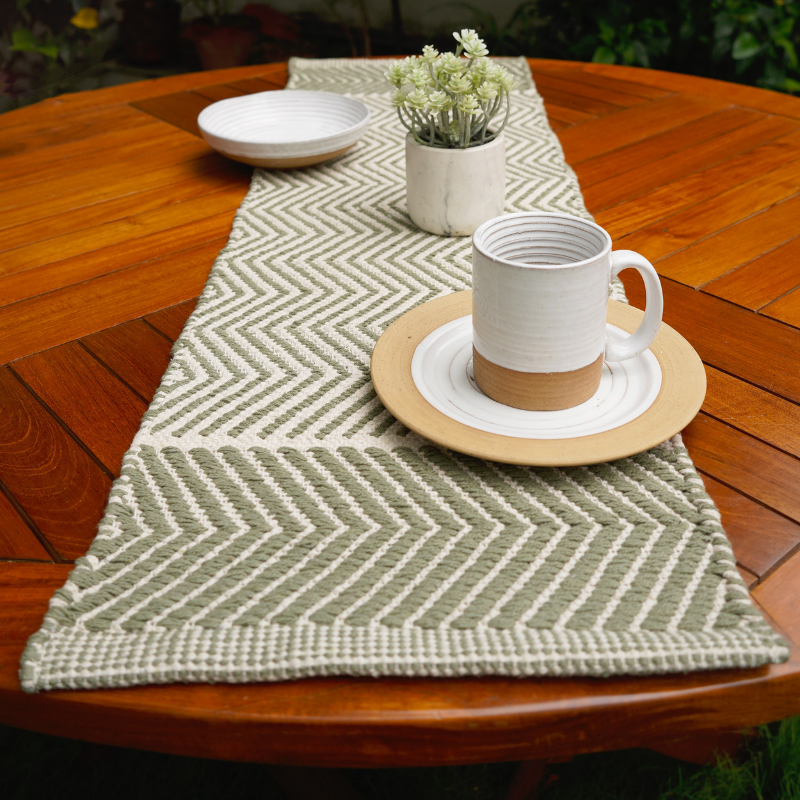 Handwoven Reversible Table Runner