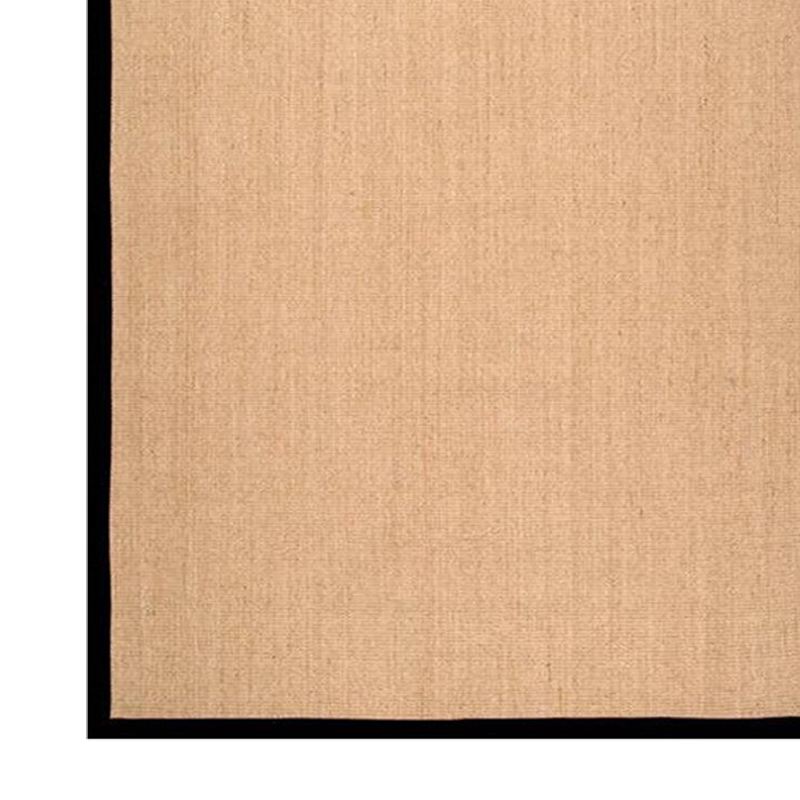 Jute Flat Panja Plain Rug