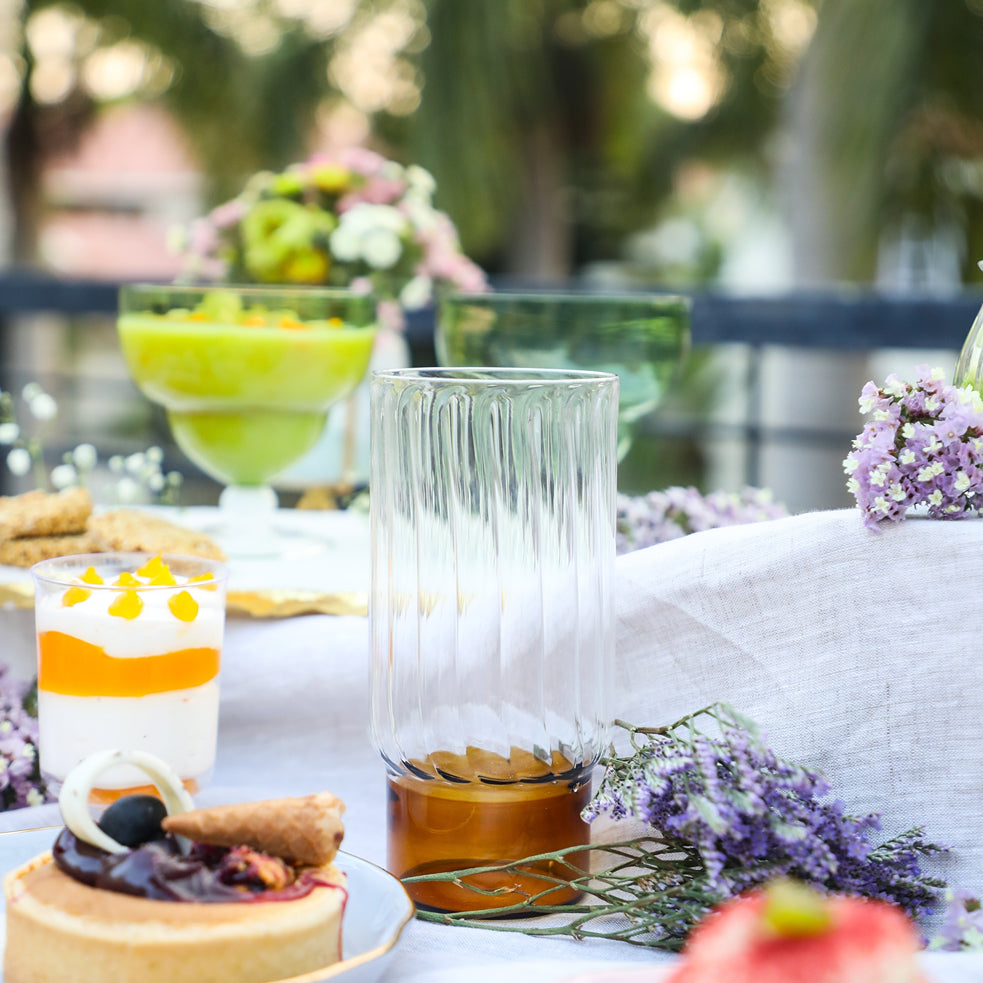 Gift Box: Highball Block Glass (Set of 4)