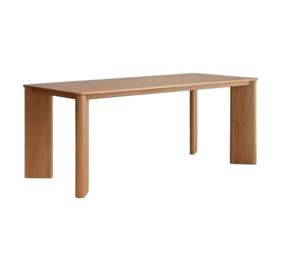 Mocha Wooden Dining Table Set