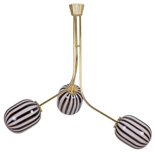 3 Module Bullseye Chandelier