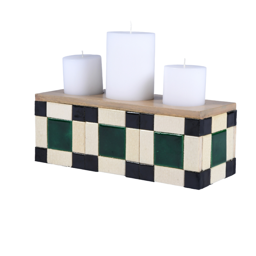 Blade of Grass Candle Holder