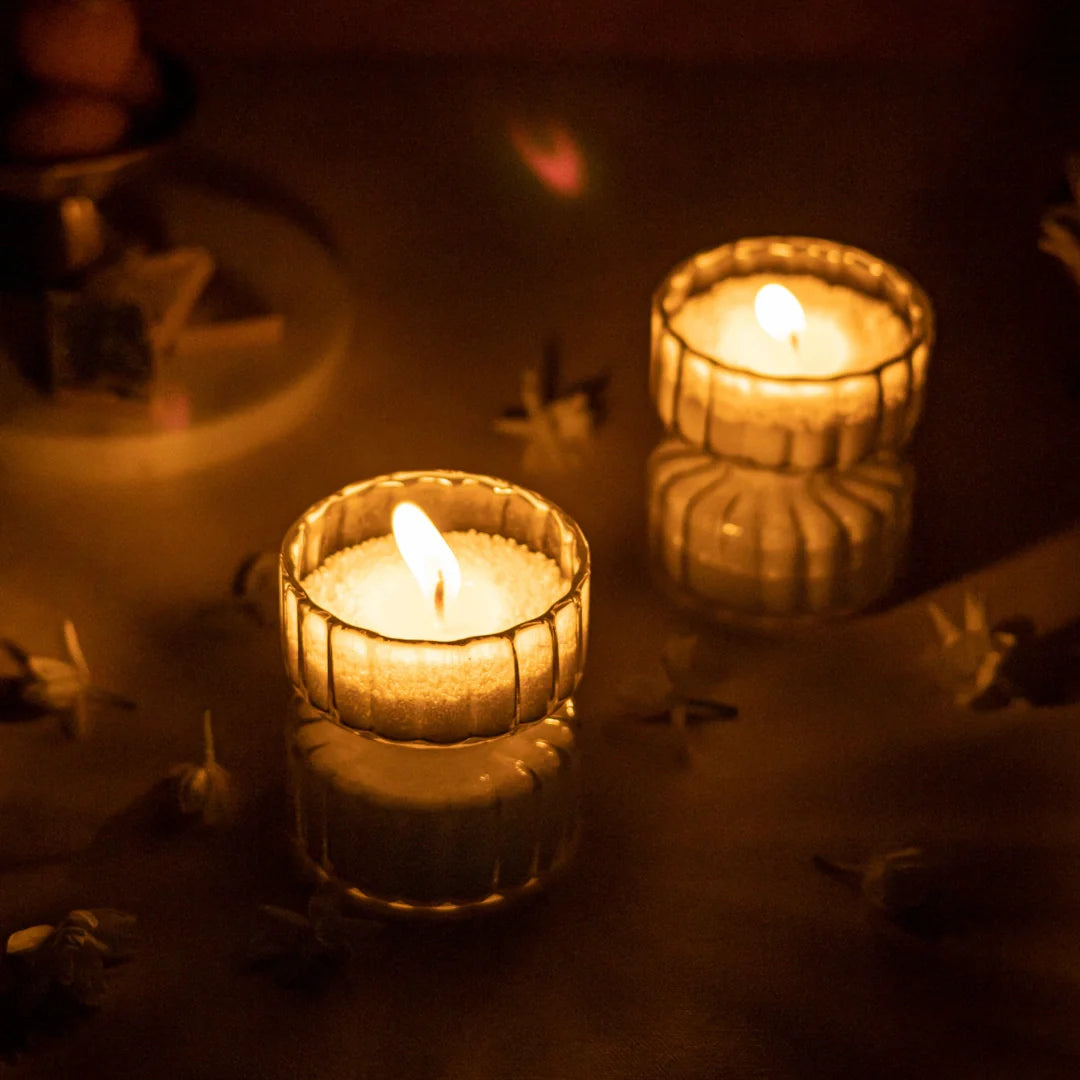 Diamante | Tea-Light Holder | Set of 2