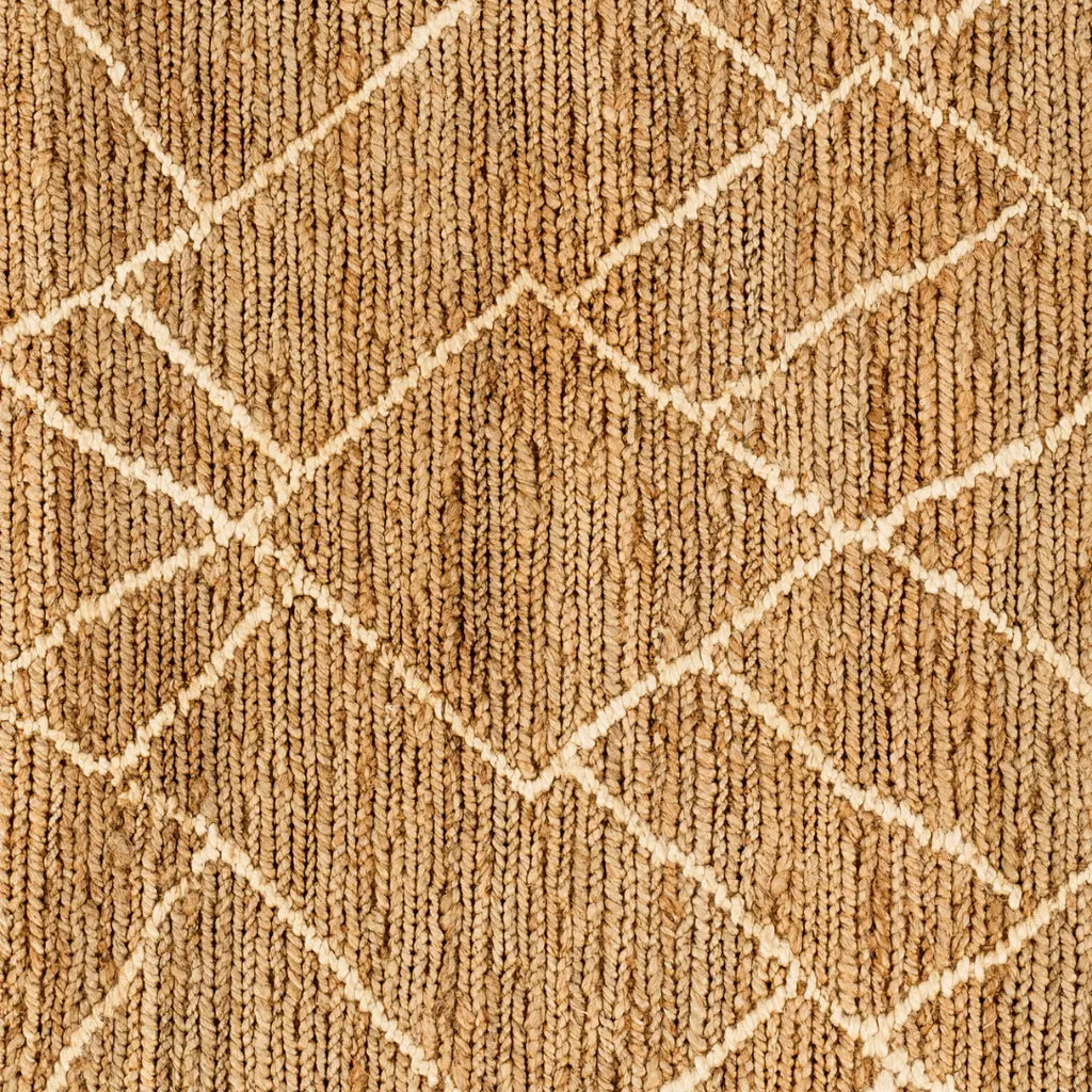 Hemp Hand Woven Rug _Pyramid Grain